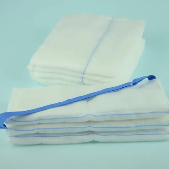Sterile Washed Absorbent Gauze Lap Sponge Abdominal Belly Sponge Pad