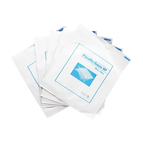 Vaseline Gauze Dressing, Sterile Paraffin Gauze Pad