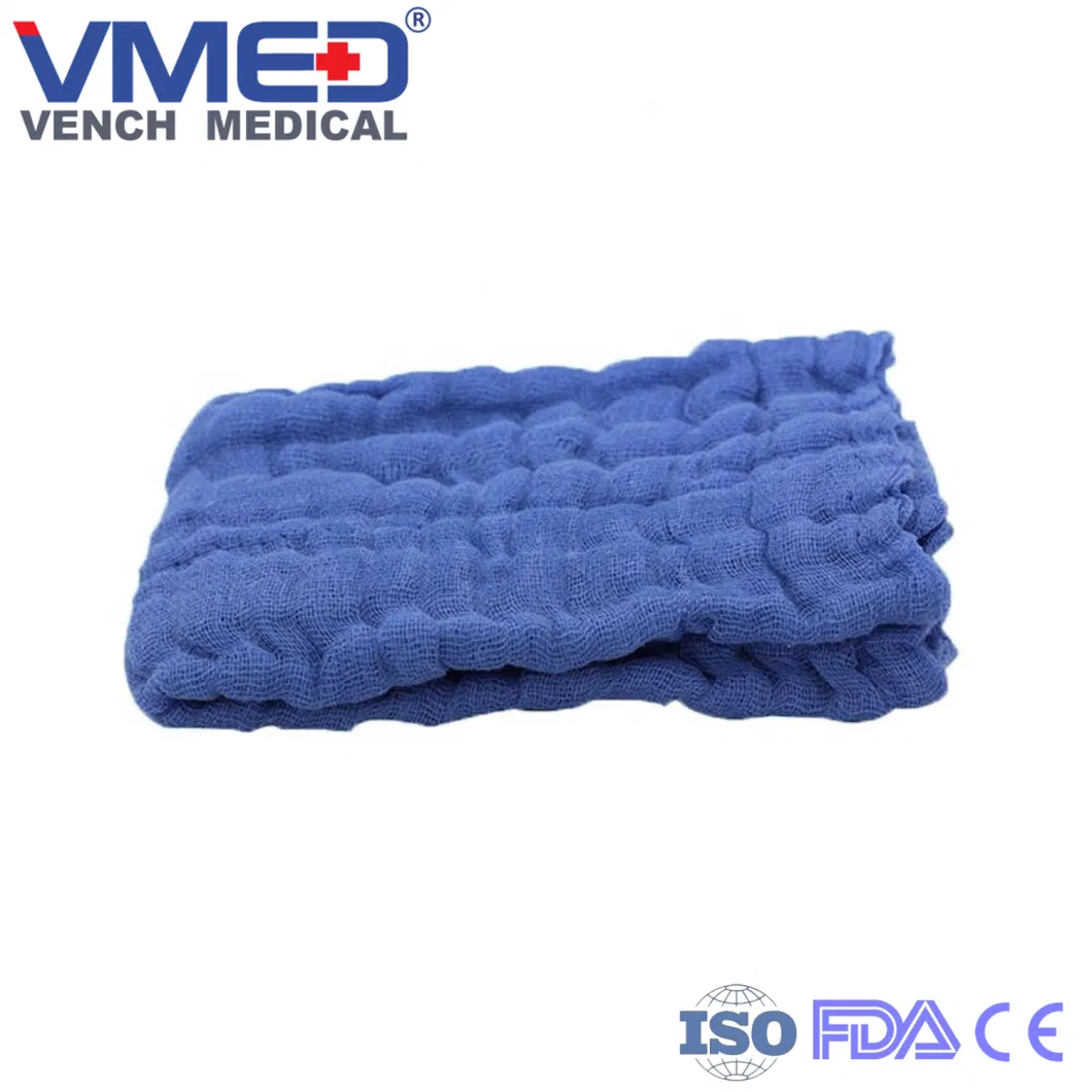 China Manufacturer Gauze Abdominal Pad with X Ray Threads Prewashed