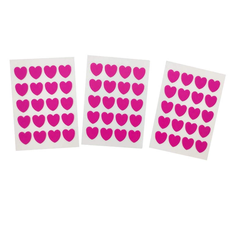 Cosmetic Skin Care Pink Hearts 20dots/Pack Acne Pimple Patch Hydrocolloid Spots Treatment Wound Care Sticker