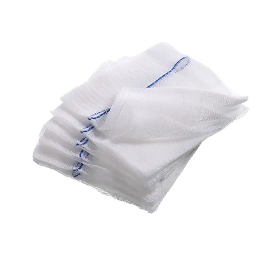 Non Sterile Bandage/Balls/Roll OEM/ODM Wound Dressing 8/12/16ply 100% Cotton Gauze Swabs with CE/ISO Certification 