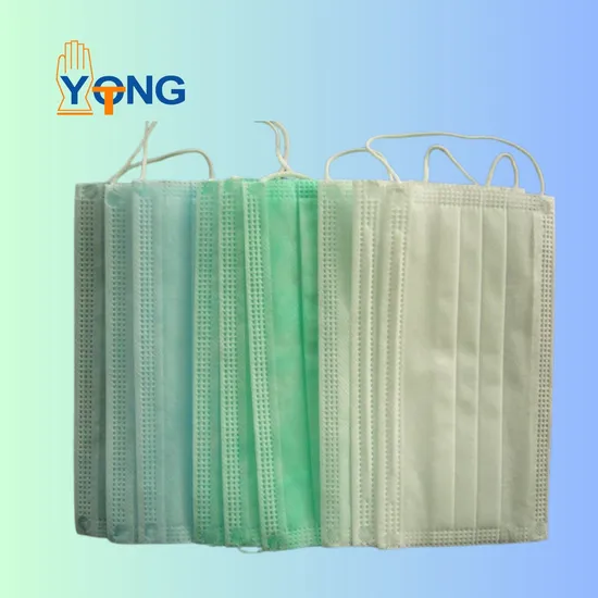CE Level 3 Protective 3 Ply Non Woven Disposable Face Mask 
