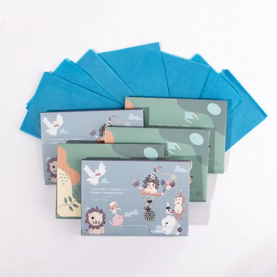 Private Label Products Natural Cosmetic Facial Oil Control Paper Women Face Beauty and Personal Skin Care 