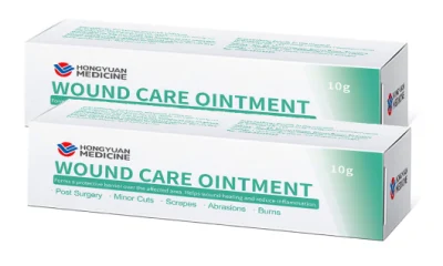 Medical Consumables Wound Dressing Patented Chitosan Wound Care Ointment for Faster Healing and Pain Relief From Minor Cut, Burn, Mouth Ulcer, After