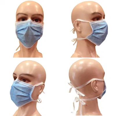 Surgical/Hospital/Medical/Protective/Safety/Nonwoven 4ply Activated Carbon Dust/Paper/Dental/SMS/Mouth 3ply Disposable Face Mask with Elastic Ear