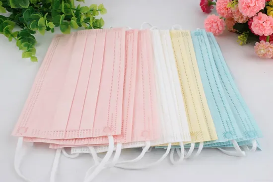 CE FDA Certification Disposable Medical Surgical Face Mask Earloop Type Iir 