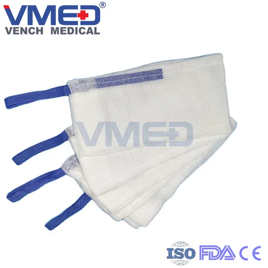 Abdominal Pad/Medical Gauze Lap Sponges/Gauze Compresses Pads. 
