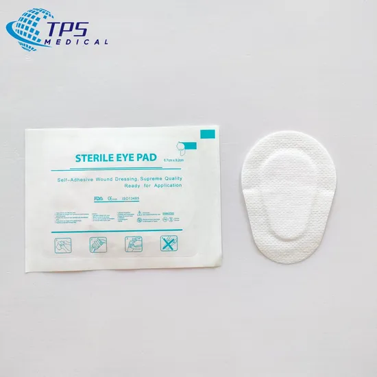 Wholesale High Quality Non Sensitive Skin Eye Pad 100% Absorbent Cotton Covered with Non Woven 